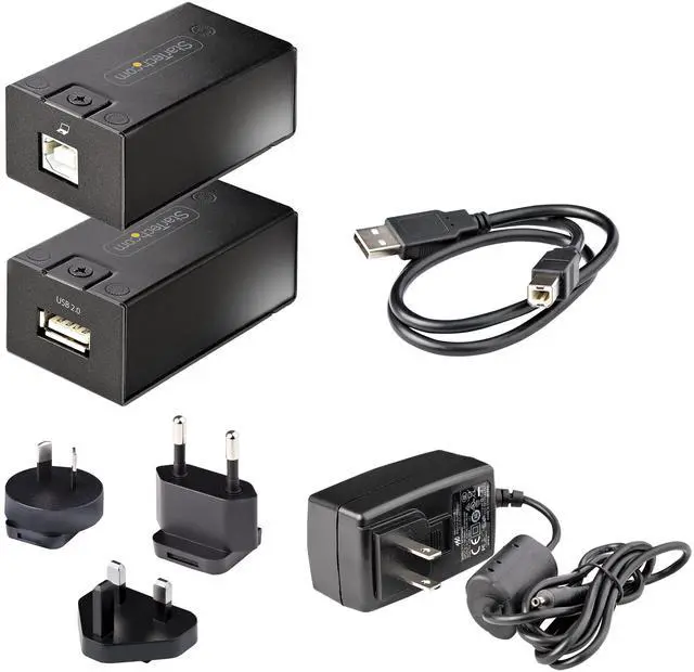 Alt view image 15 of 15 - StarTech 492ft USB 2.0 Extender over Cat5e/Cat6 Ethernet Cable C15012USBEXTENDER