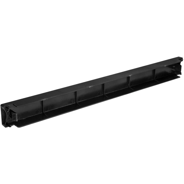 Alt view image 4 of 4 - 10-Pack 1U Toolless Blanking Panels, 19in Rack, Black (BLANKP10) | Solid blank rack panels, Latch-on toolless install, Optimizes airflow, Conceals empty U spaces and cabling, Cabinet