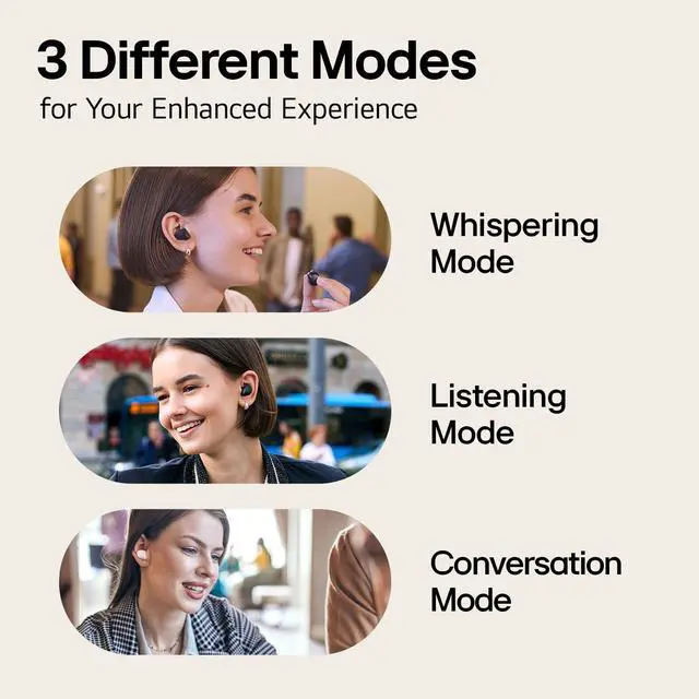 Alt view image 6 of 7 - LG Tone Free T90 Dolby Atmos True Wireless Earbuds, UVnano, IPX4 Water Resistant, Up to 36 Hours of Battery Life, Black