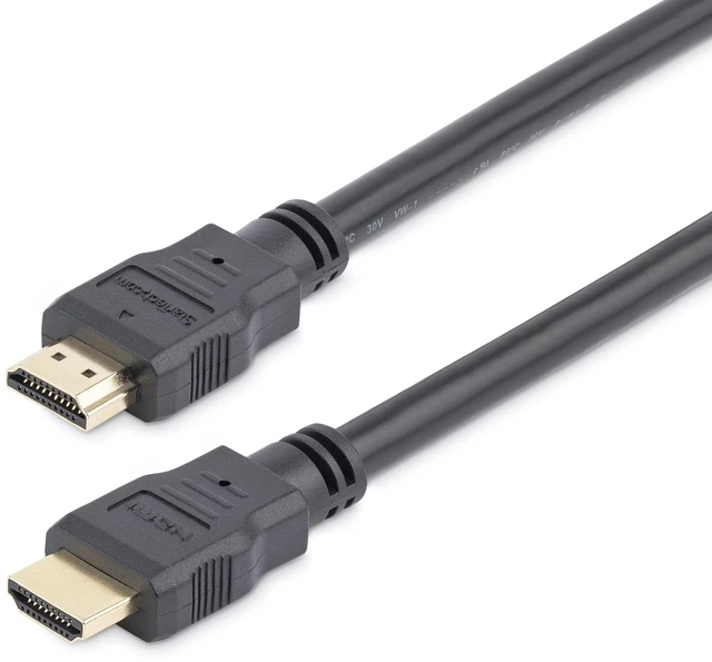 Main image of 1ft Short HDMI Cable, 4K 30Hz, Male to Male (HDMM30CM)