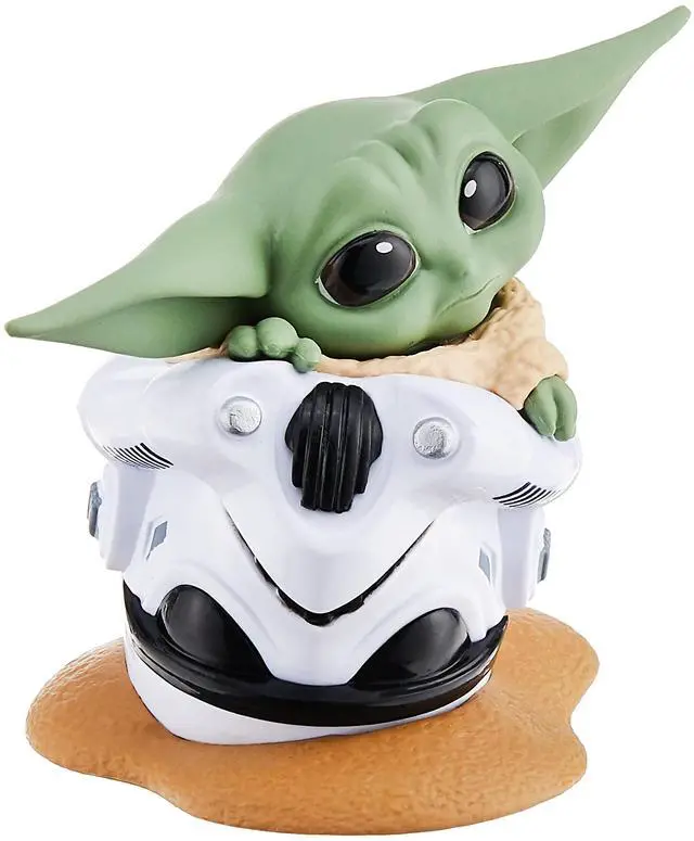 STAR WARS The Mandalorian Bounty Collection The Child Vinyl Figure (Helmet Hide)