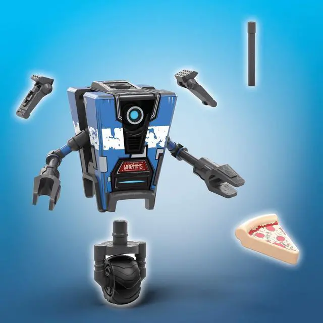 Alt view image 5 of 5 - Mega Contrux Black Series Borderlands CL4P-TP BL-U