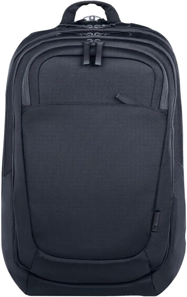 Alt view image 14 of 17 - HP Travel Plus Carrying Case (Backpack) for 17" Notebook - Graphite Blue - Water Resistant, Bump Resistant, RFID Resistant, Puncture Resistant Zipper - Expanded Polyethylene Foam (EPE), Polyester