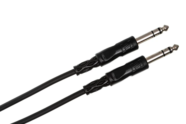 Alt view image 2 of 6 - CSS-125 Balanced Interconnect, 1/4 Inch TRS to Same, 25 Feet
