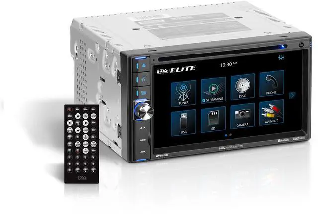 Alt view image 6 of 10 - Boss BV765B 6.5 Inch Double-DIN DVD Receiver with Bluetooth and Backup Camera