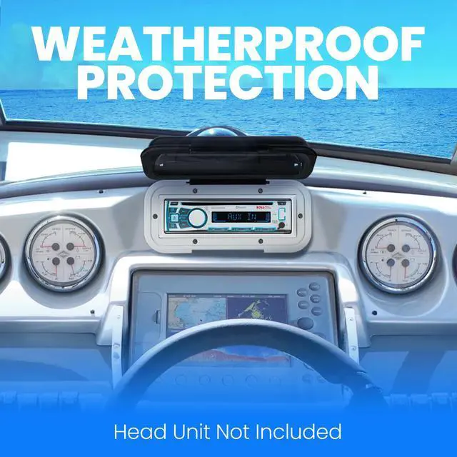 Alt view image 2 of 6 - MRC5 Marine Waterproof Radio Cover