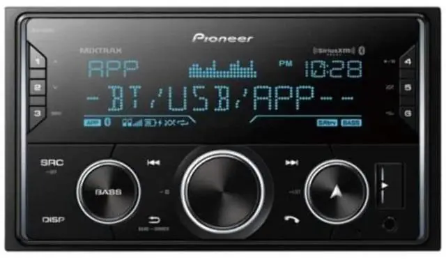 Main image of MVH-S620BS Double DIN Digital Media Receiver with Enhanced Audio Functions, Improved ARC App Compatibility, MIXTRAX, Built-in Bluetooth, and SiriusXM-Ready
