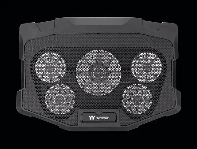Alt view image 7 of 10 - Thermaltake Massive 12 Max Notebook Cooler CL-N018-PL12BU-A