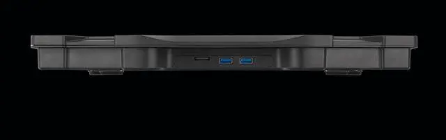 Alt view image 8 of 10 - Thermaltake Massive 12 Max Notebook Cooler CL-N018-PL12BU-A