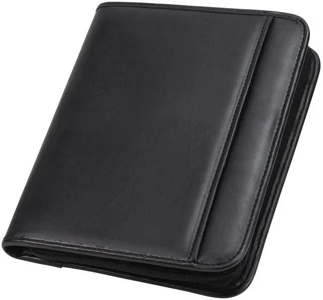 Alt view image 11 of 12 - Samsill Junior Professional Padfolio with Secure Zippered Closure 10.1 Inch Tablet Sleeve and 7 by 10 Inch Notepad Black Junior 70821