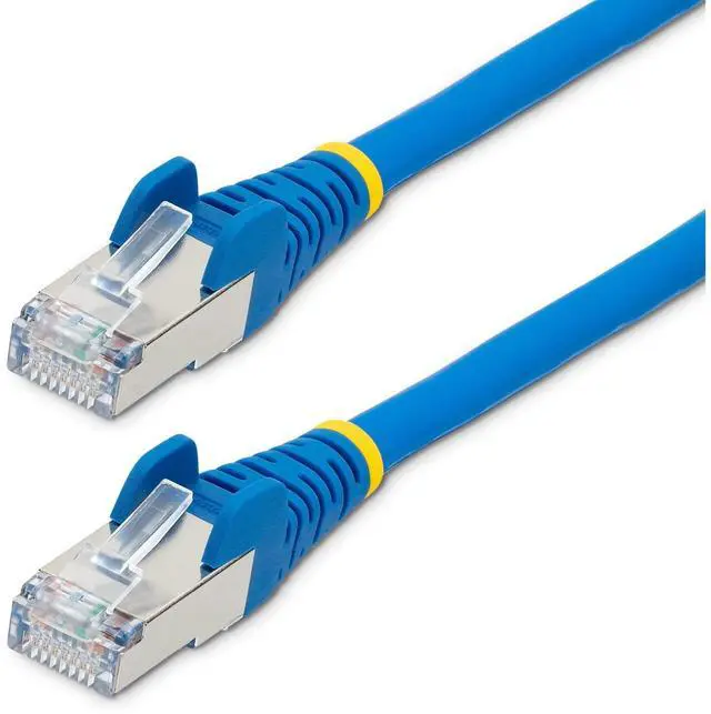 Alt view image 2 of 6 - StarTech 6ft CAT6a Snagless S/FTP Ethernet Cable Blue NLBL6FCAT6APATCH
