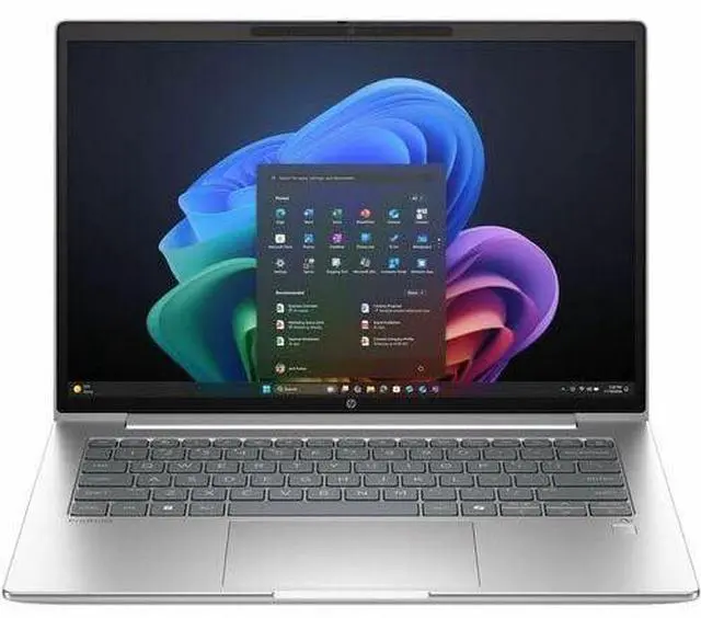 Alt view image 6 of 10 - HP ProBook 4 G1q 14" Copilot+ PC Notebook - WUXGA - Qualcomm Snapdragon X X1-26-100 - 32 GB - 1 TB SSD - English Keyboard - Pike Silver - 1920 x 1200 - Windows 11 Pro - Qualcomm Adreno - In-plane