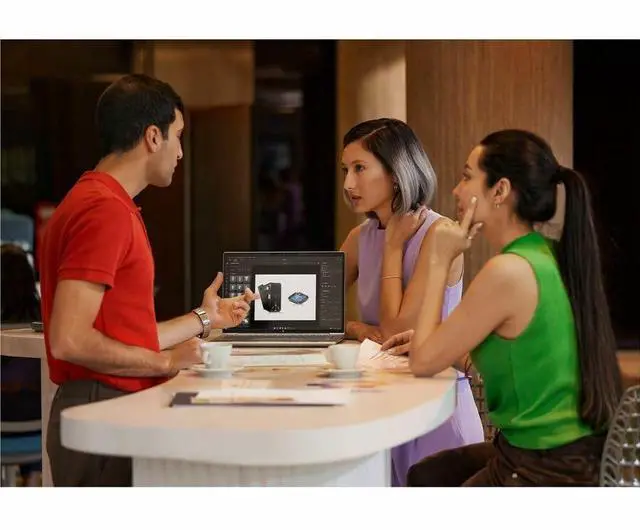 Alt view image 7 of 10 - HP ProBook 4 G1q 14" Copilot+ PC Notebook - WUXGA - Qualcomm Snapdragon X X1-26-100 - 32 GB - 1 TB SSD - English Keyboard - Pike Silver - 1920 x 1200 - Windows 11 Pro - Qualcomm Adreno - In-plane