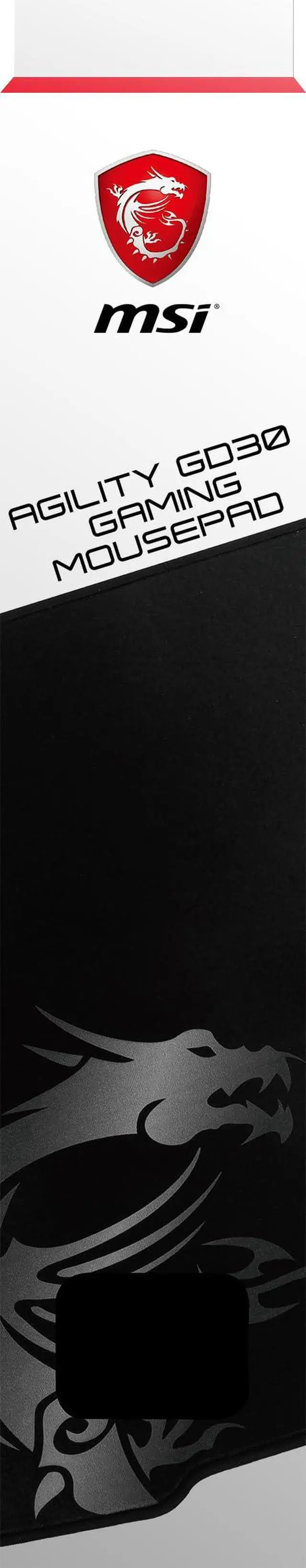 Alt view image 5 of 5 - Ultra-Smooth Low-Friction Textile Surface Natural Rubber Base Extra Soft Comfortable Touch Anti-Slip Gaming Mouse Pad (Agility GD30)