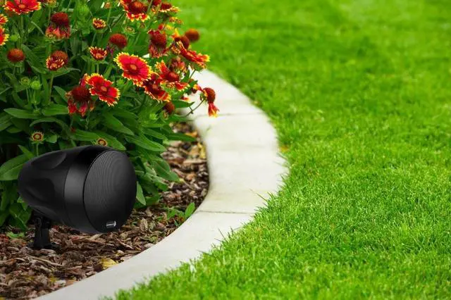 Alt view image 6 of 7 - WP65BT 6-1/2" IP55 Indoor/Outdoor Waterproof Backyard Pool Deck Patio Landscape Garden Pendant Speaker Pair Black