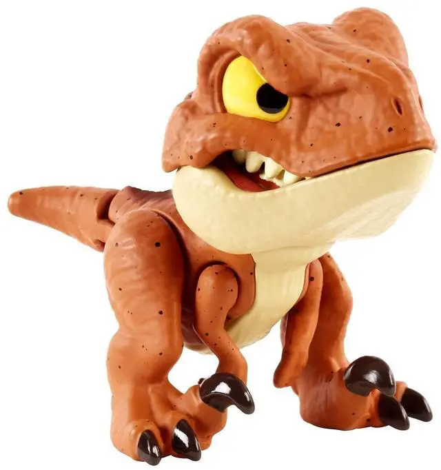 Main image of Jurassic World Snap Squad Attitudes Velociraptor Figure