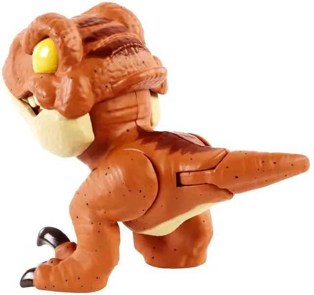 Alt view image 2 of 5 - Jurassic World Snap Squad Attitudes Velociraptor Figure