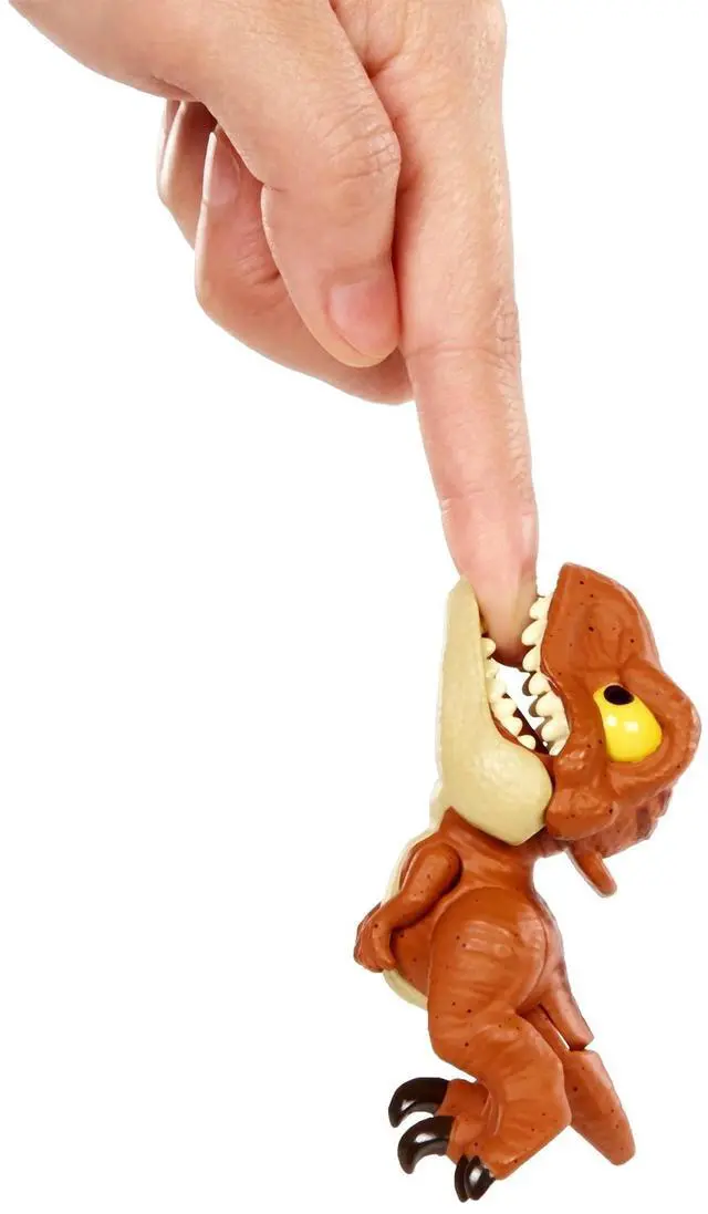 Alt view image 5 of 5 - Jurassic World Snap Squad Attitudes Velociraptor Figure