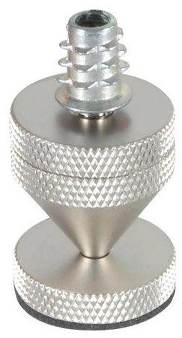 Alt view image 2 of 3 - Dayton Audio DSS6-SN Satin Nickel Speaker Spike Set 4 Pcs.