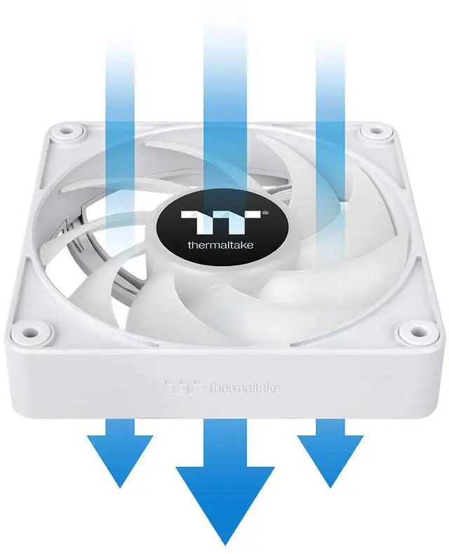 Alt view image 18 of 19 - Thermaltake CT120 EX ARGB Sync Cooling Fan 3 Pack CLF190PL12SWA