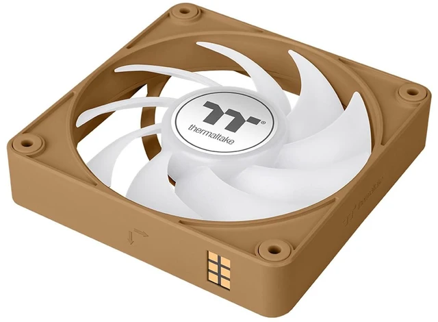 Alt view image 18 of 20 - Thermaltake CT120 EX Reverse ARGB Sync PC Cooling Fan 3 Pack, 500~2000 RPM, 5V Mobo Sync, 16.8 Million Colors 9 LEDs, MagForce 2.0 Connectors, Hydraulic Bearing, Gravel Sand, CL-F224-PL12GS-A