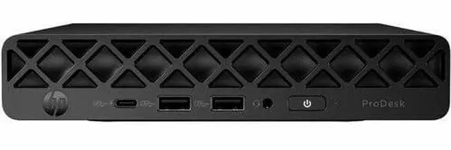 Alt view image 10 of 13 - HP ProDesk 4 G1i Desktop Computer - Intel Core Ultra 5 235T - 16 GB - 512 GB SSD - Mini PC - Jack Black - Intel Q870 Chip - Windows 11 Pro - Intel DDR5 SDRAM - English Keyboard - IEEE 802.11ax - 90 W