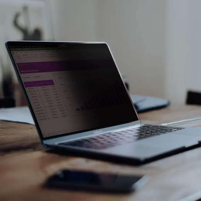 Alt view image 13 of 14 - StarTech 14.1-inch 16:10 Touch Privacy Screen, Anti-Glare Blue Light Filter