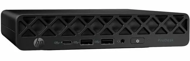 Alt view image 13 of 13 - HP ProDesk 4 G1i Desktop Computer - Intel Core Ultra 5 235T - 16 GB - 512 GB SSD - Mini PC - Jack Black - Intel Q870 Chip - Windows 11 Pro - Intel DDR5 SDRAM - English Keyboard - IEEE 802.11ax - 90 W