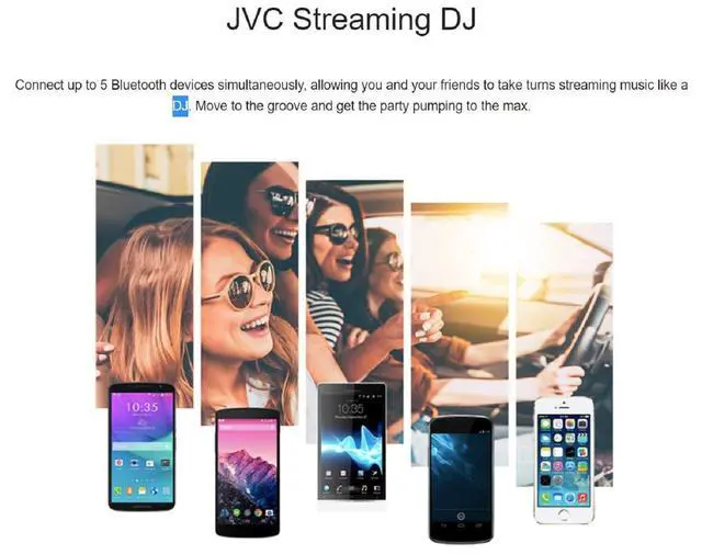 Alt view image 7 of 7 - KD-T710BT - CD Car Stereo, Single Din, Bluetooth Audio and Hands Free Calling w External Microphone, CD, MP3, USB, AUX Input AM/FM Radio, High Power Amp, Amazon Alexa Voice Control