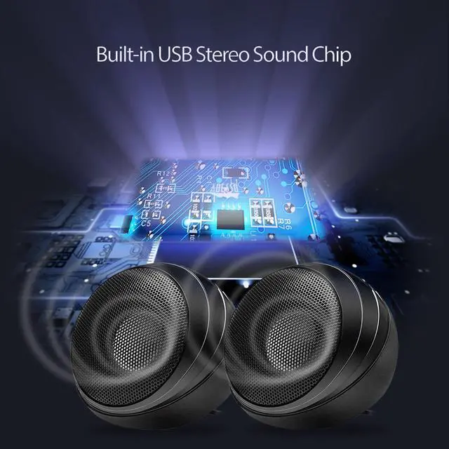 Alt view image 13 of 17 - Adesso Xtream S4 USB-Powered Desktop Computer Speaker 5W x 2 XTREAMS4