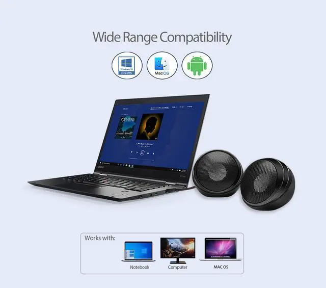 Alt view image 14 of 17 - Adesso Xtream S4 USB-Powered Desktop Computer Speaker 5W x 2 XTREAMS4