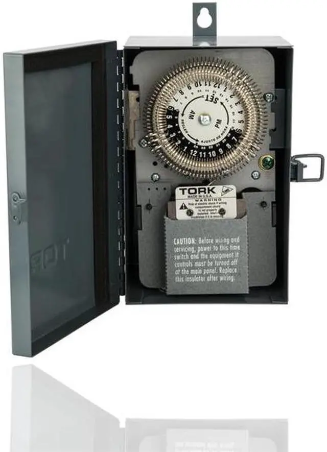 Alt view image 2 of 2 - TORK 8001U Electromechanical Timer,480V,SPDT-NO/NC