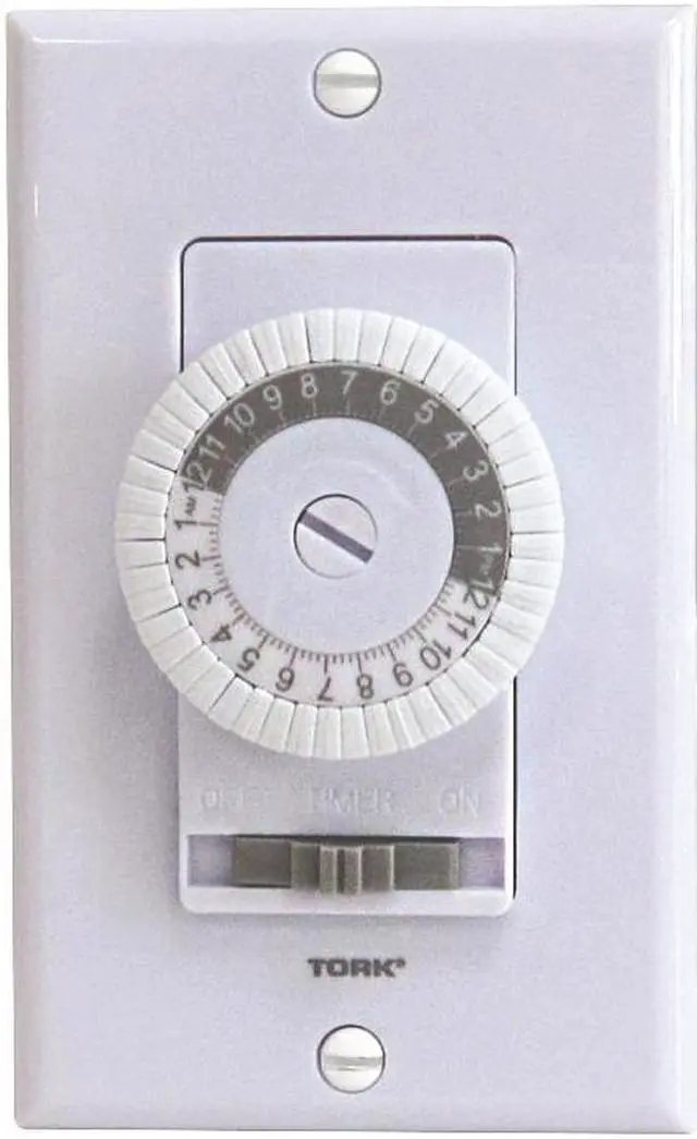 Alt view image 2 of 2 - NSI Tork 701B SPST Time Switch, 24-Hour, In-Wall