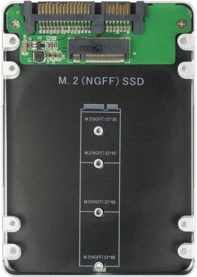 Alt view image 3 of 7 - CRU SATA Adapter for M.2 SATA SSDs 3102004650010