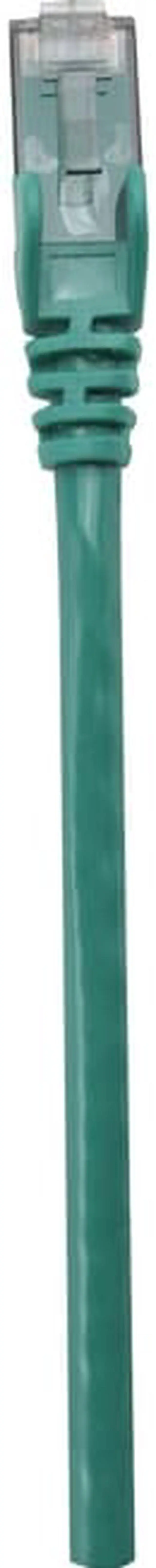 Alt view image 2 of 10 - Intellinet Network Cable, Cat6, UTP, RJ45 Male / RJ45 Male, 5.0 m (14 ft.), Green