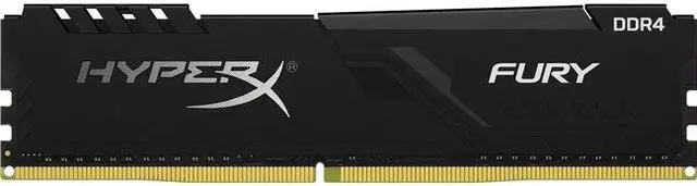 Alt view image 17 of 17 - HyperX FURY 16GB DDR4 2666 (PC4 21300) Desktop Memory Model HX426C16FB3/16