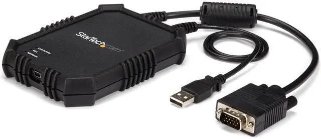 Alt view image 6 of 10 - StarTech.com NOTECONS02X Laptop to Server KVM Console - Rugged USB Crash Cart Adapter with File Transfer and Video Capture