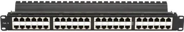 Alt view image 5 of 9 - CAT6 PATCH PANEL FEED-THROUGH 2