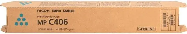 Alt view image 9 of 12 - RICOH CYAN TONER FOR USE IN MPC306 MPC307 MPC406 MPC407 ESTIMATED YIELD 6,000 PA