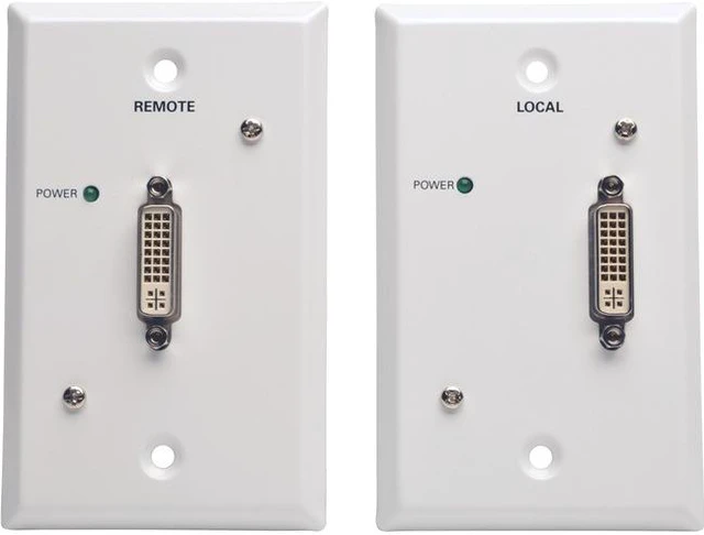 Alt view image 5 of 5 - Tripp Lite Dvi Over Cat5/Cat6 Video Extender Transmitter And Receiver Taa 100'