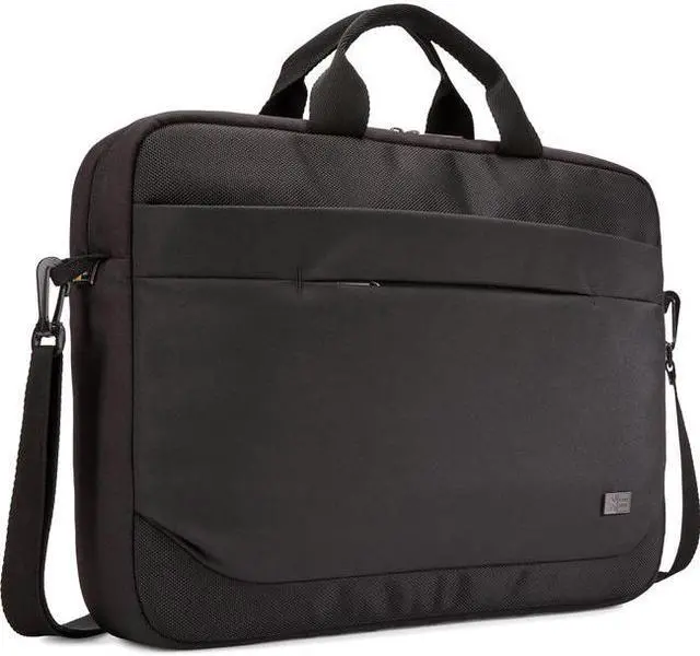 Alt view image 12 of 14 - Case Logic Advantage Adva-116 Black Carrying Case (Attaché) For 10" To 16" Notebook - Black