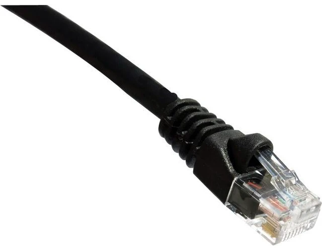 Main image of Axiom AXG95773 Patch Cable - Rj-45 (M) To Rj-45 (M) - 50 Ft - Utp - Cat 6A - Ieee 802.3An - Molded, Snagless, Stranded - Black