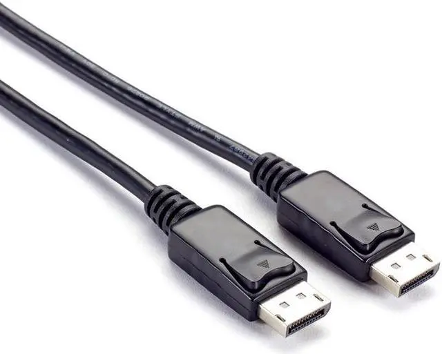 Alt view image 2 of 3 - Black Box DisplayPort 1.2 Cable with Latches - Male/Male, 4K @ 60Hz, 10-ft