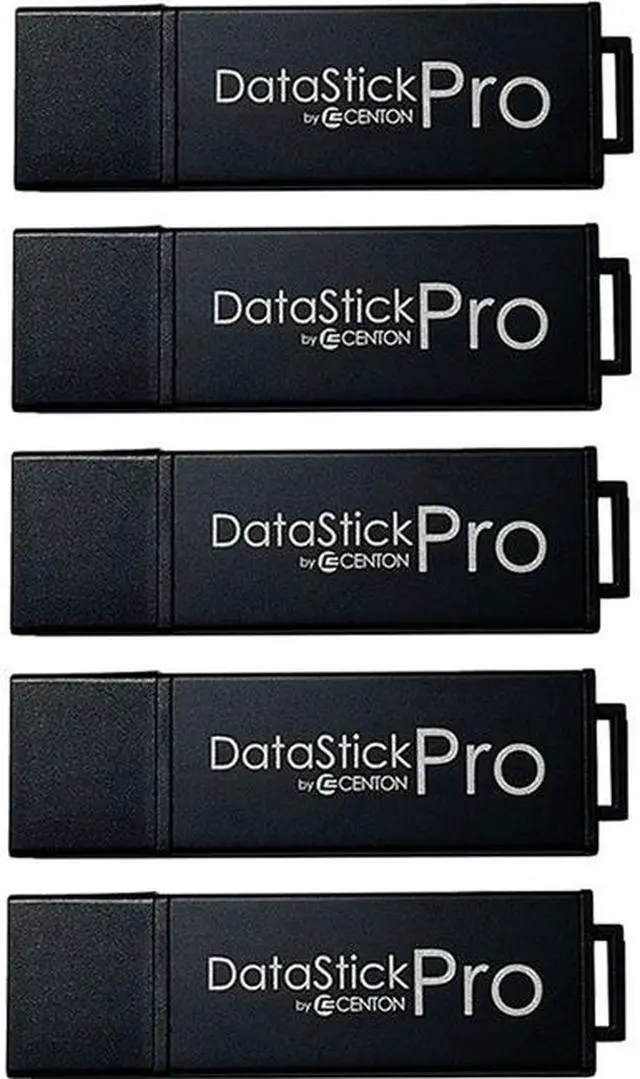 Alt view image 4 of 14 - Centon S1-U3P6-64G-5B Valuepack Usb 3.0 Datastick Pro (Black) , 64Gb, 5 Pack