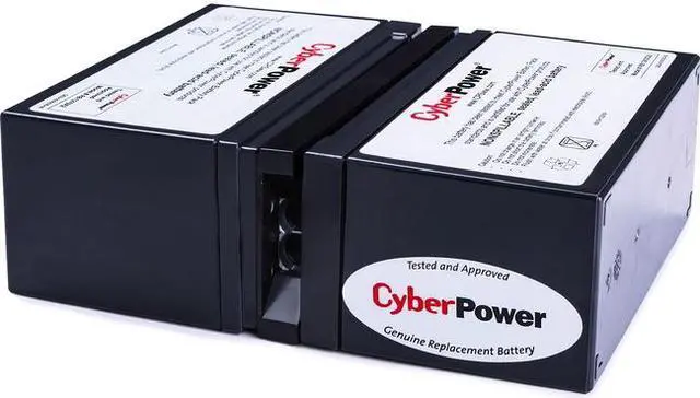 Alt view image 5 of 15 - CyberPower RB1280X2B UPS Replacement Battery Cartridge