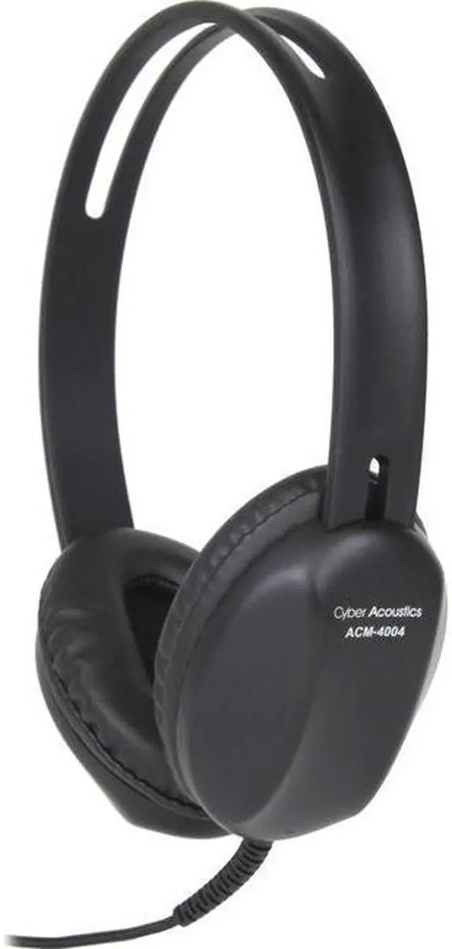 Alt view image 6 of 14 - Cyber Acoustics ACM-4004 Stereo Headphones