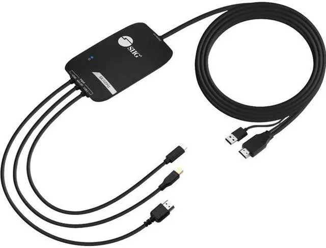 Alt view image 11 of 20 - Siig 3X1 Hdmi 4K Multi Format Presentation Switcher - Byod