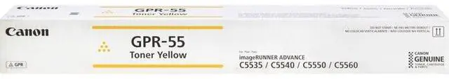 Alt view image 4 of 9 - Canon GPR-55 High Yield Toner Cartridge - Yellow