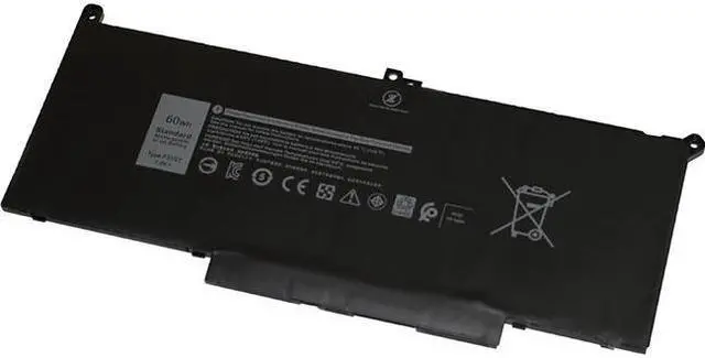 Main image of V7 Replacement Battery for  DELL LATITUDE 7280 7480 BATTERY F3YGT 2X39G 0F3YGT