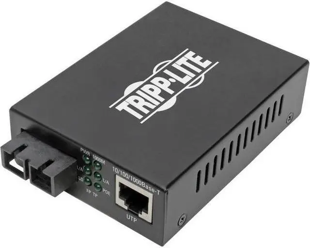 Alt view image 3 of 10 - Tripp Lite N785-P01-SC-MM1 Transceiver/Media Converter